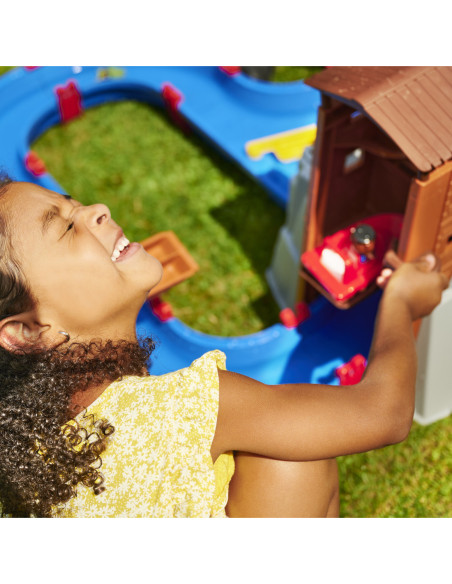 BIG Tor Wodny AdventureLand Kraina Przygód Armatka Wodna AquaPlay 57 ele.