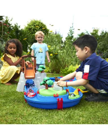 BIG Tor Wodny AdventureLand Kraina Przygód Armatka Wodna AquaPlay 57 ele.