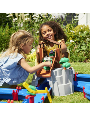 BIG Tor Wodny AdventureLand Kraina Przygód Armatka Wodna AquaPlay 57 ele.