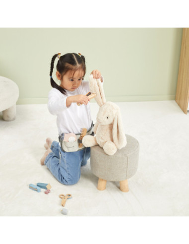 VIGA Drewniany Zestaw Fryzjerski Pas z Narzędziami