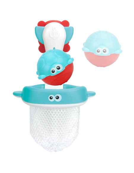 WOOPIE Zestaw do Kąpieli Łowienie Rybek 4 el.