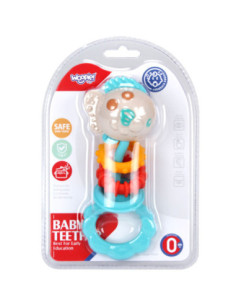 WOOPIE BABY 2-in-1 Sensory Toy Rattle Teether
