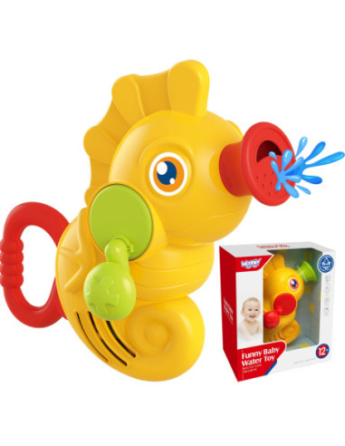 WOOPIE BABY Zabawka do Kąpieli Pompka na Wodę Konik Morski