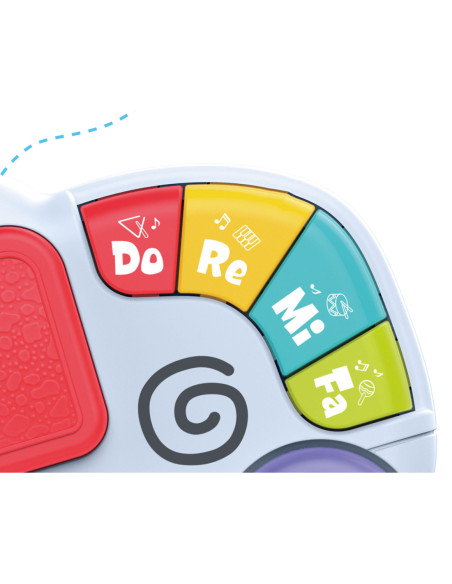 WOOPIE BABY Zabawka Sensoryczna Muzyczna dla Niemowląt Słonik