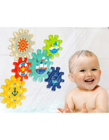 WOOPIE Zabawka Zębatka do Kąpieli Wody