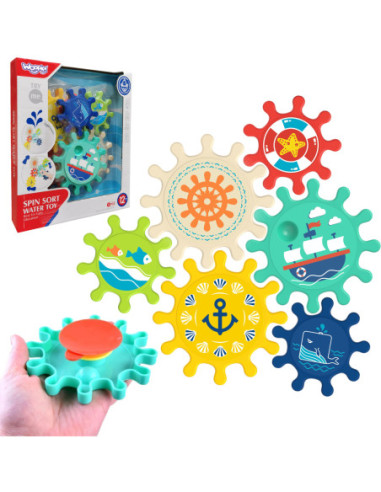 WOOPIE Zabawka Zębatka do Kąpieli Wody