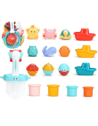 WOOPIE Zestaw do Kąpieli Piasku 17 el.