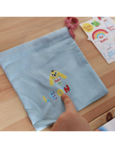 WOOPIE ART&FUN Zestaw Kreatywny Torebka + Naklejki do Dekorcji ponad 109 szt.