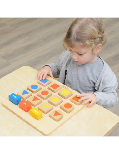 MASTERKIDZ Tablica Edukacjna Sorter Kształty i Kolory