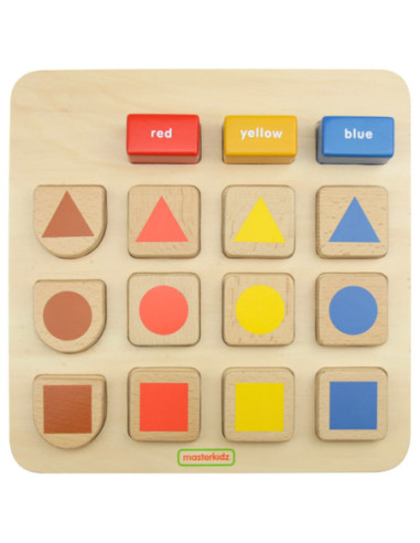 MASTERKIDZ Tablica Edukacjna Sorter Kształty i Kolory