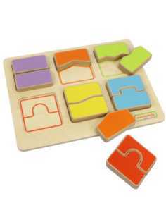 MASTERKIDZ Educational Board Sorter Matching Shapes and Colors