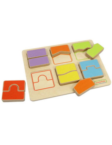 MASTERKIDZ Tablica Edukacjna Sorter Dopasowanie Kształty i Kolory