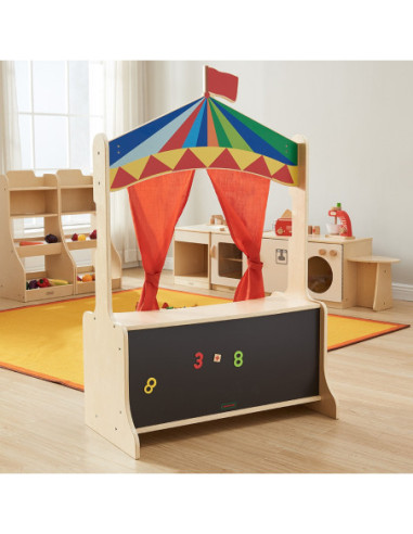 MASTERKIDZ Drewniany Teatrzyk dla Lalek Sklep Stragan