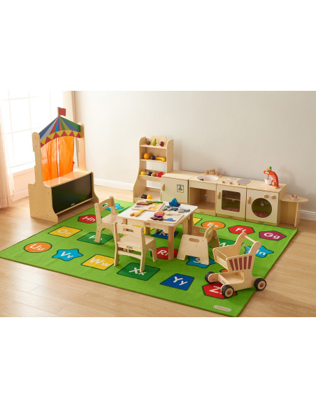 MASTERKIDZ Drewniany Teatrzyk dla Lalek Sklep Stragan