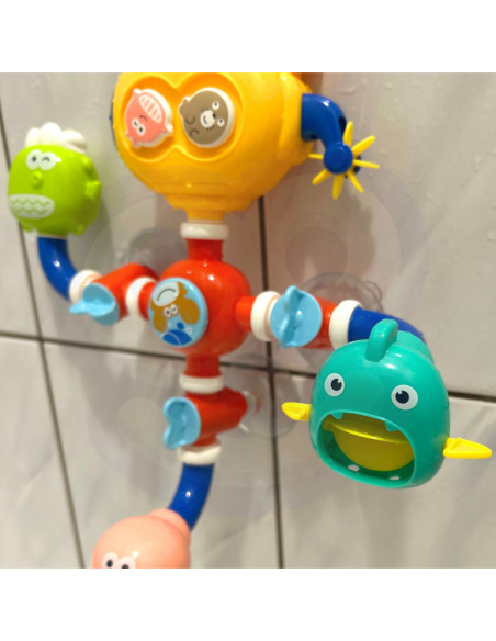 WOOPIE Zabawka do Kąpieli Wody Wanny Przelewowa Robot