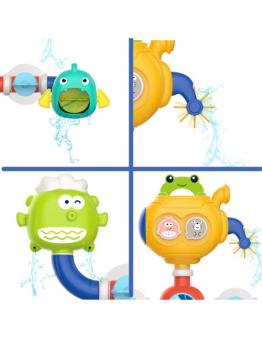 WOOPIE Zabawka do Kąpieli Wody Wanny Przelewowa Robot