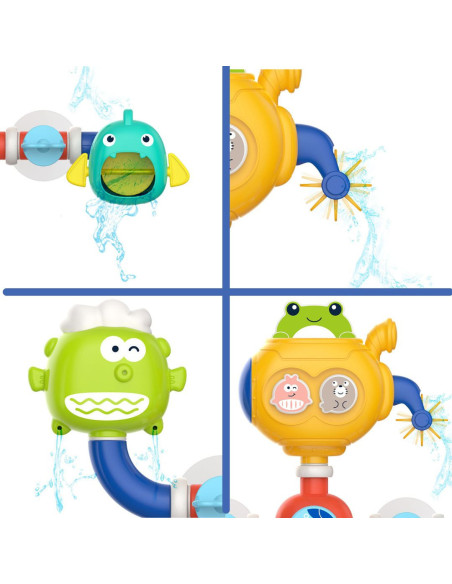 WOOPIE Zabawka do Kąpieli Wody Wanny Przelewowa Robot