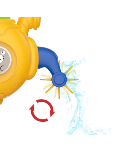 WOOPIE Zabawka do Kąpieli Wody Wanny Przelewowa Robot