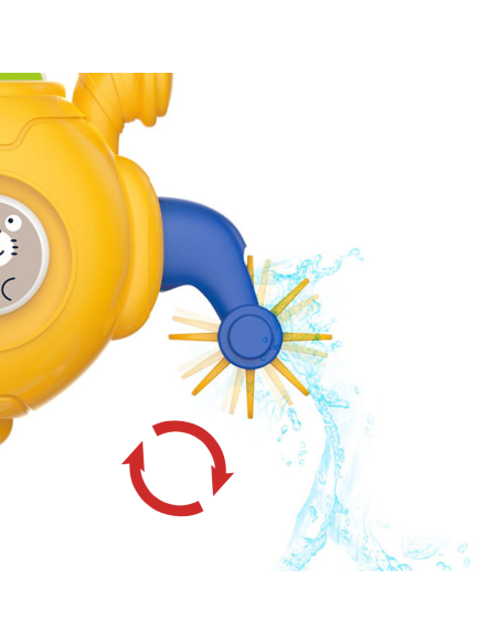 WOOPIE Zabawka do Kąpieli Wody Wanny Przelewowa Robot