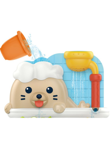 WOOPIE Zabawka do Kąpieli Przelewowa Foka w Wannie