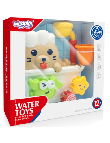 WOOPIE Zabawka do Kąpieli Przelewowa Foka w Wannie