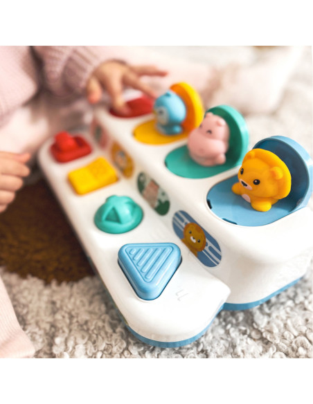 WOOPIE Zabawka Edukacyjna Wyskakujące Zwierzątka POP-UP