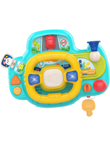 WOOPIE Kierownica Samochodowa Interaktywna z Swiatłami Dźwiękiem