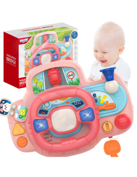 WOOPIE Kierownica Samochodowa Interaktywna z Swiatłami Dźwiękiem