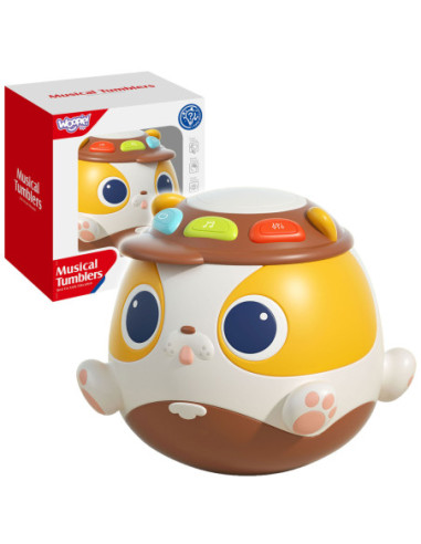 Woopie Interaktywna Grająca Kula Piesek Zabawka Muzyczna Edukacyjna