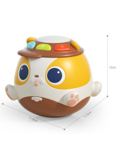 Woopie Interaktywna Grająca Kula Piesek Zabawka Muzyczna Edukacyjna