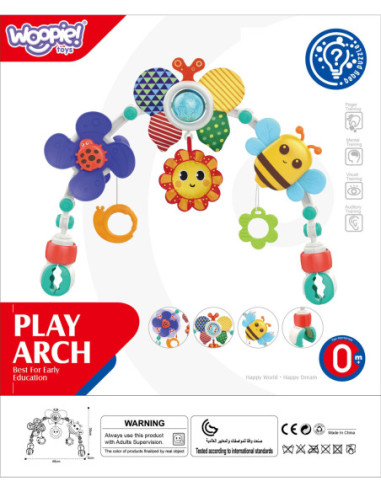 WOOPIE Pałąk Łuk Zawieszka do Łóżeczka Wózka Fotelika