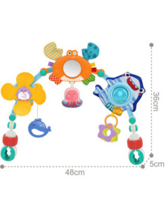 WOOPIE Pałąk Łuk Zawieszka do Łóżeczka Wózka Fotelika 2