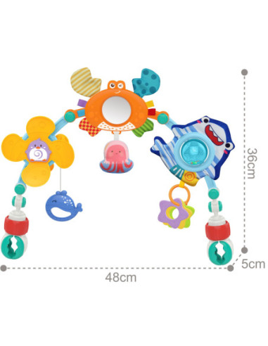 WOOPIE Pałąk Łuk Zawieszka do Łóżeczka Wózka Fotelika
