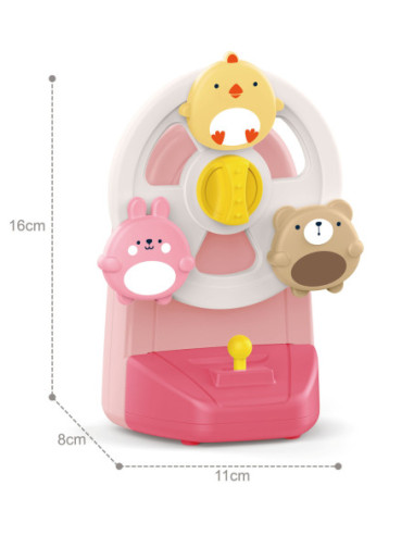 WOOPIE Pozytywka Karuzela Zwierzęta Zabawka Muzyczna Edukacyjna