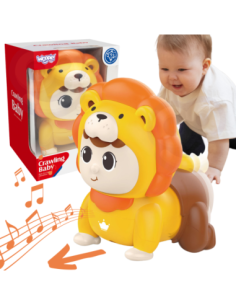 WOOPIE BABY Raczkujący Bobas Zabawka z Melodiami Świecąca Interaktywna