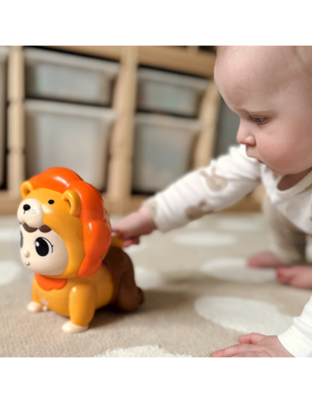 WOOPIE Raczkujący Bobas Zabawka z Melodiami Świecąca Interaktywna