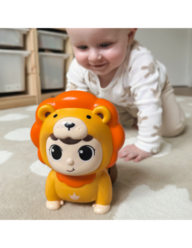 WOOPIE Raczkujący Bobas Zabawka z Melodiami Świecąca Interaktywna