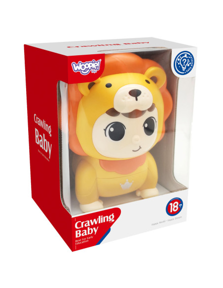 WOOPIE Raczkujący Bobas Zabawka z Melodiami Świecąca Interaktywna