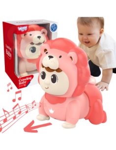 WOOPIE BABY Crawling Baby Toy with Melodies, Lights Up, Interactive