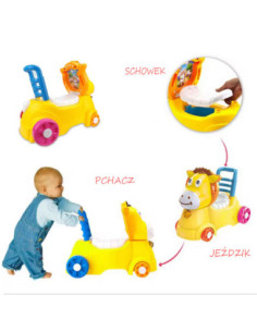 Woopie Chodzik Jeździk Nocnik 3w1 Osiołek 2