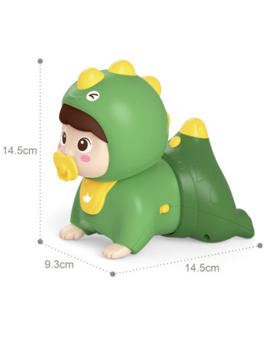 WOOPIE Raczkujący Bobas Zabawka z Melodiami Świecąca