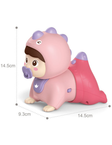 WOOPIE Raczkujący Bobas Zabawka z Melodiami Świecąca