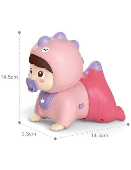 WOOPIE Raczkujący Bobas Zabawka z Melodiami Świecąca