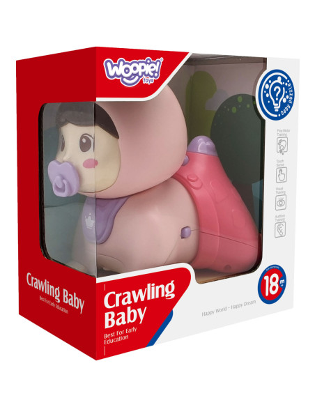 WOOPIE Raczkujący Bobas Zabawka z Melodiami Świecąca