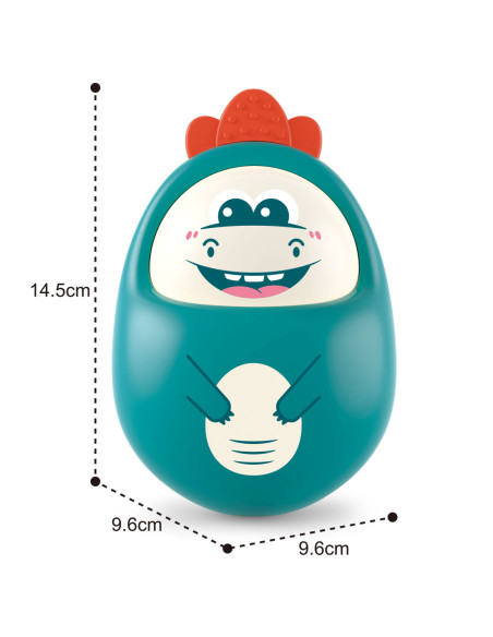 WOOPIE Wańka Wstańka Dinozaur z Melodyjkami