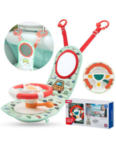 WOOPIE Kierownica Interaktywna Do Samochodu Zestaw Małego Kierowcy