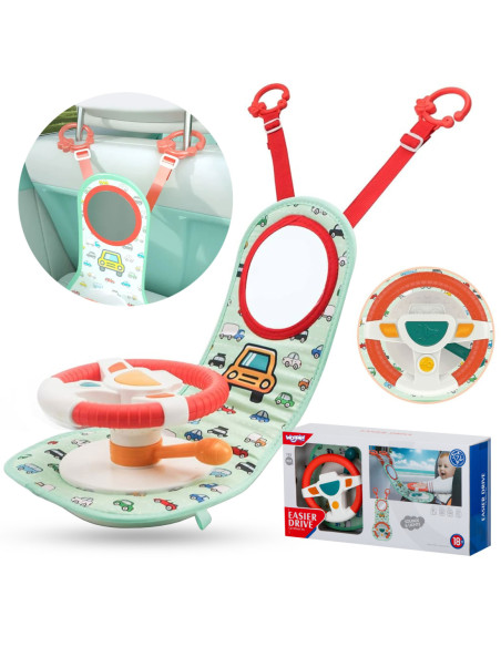 WOOPIE Kierownica Interaktywna Do Samochodu Zestaw Małego Kierowcy