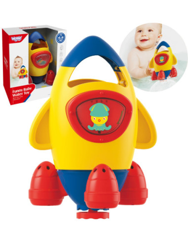 WOOPIE Zabawka do Kąpieli Interaktywna Rakieta Przelewowa