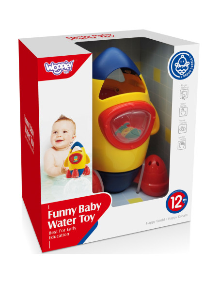 WOOPIE Zabawka do Kąpieli Interaktywna Rakieta Przelewowa