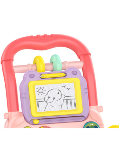 WOOPIE Interaktywny Chodzik Pchacz Muzyczny + Znikopis